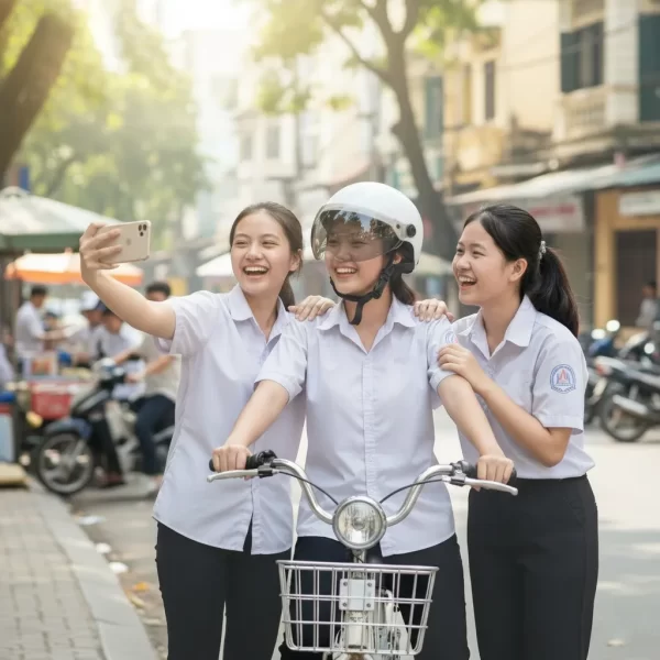 Mũ bảo hiểm cho học sinh cấp 3