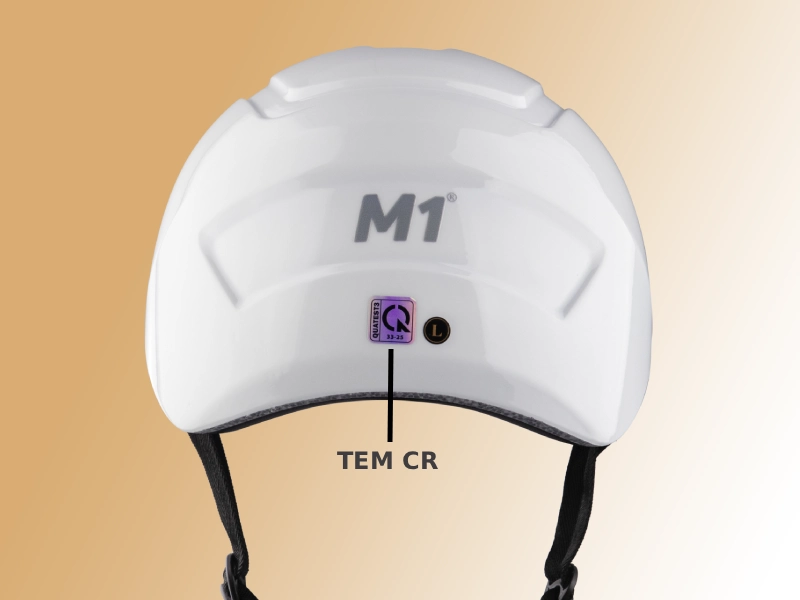 Mũ bảo hiểm nhẹ an toàn phải có tem CR