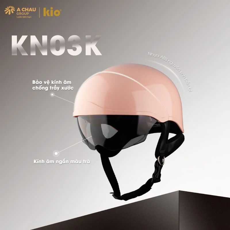 KiO thương hiệu mũ bảo hiểm trẻ trung năng động