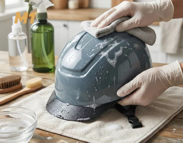 Cách vệ sinh mũ bảo hiểm siêu nhẹ đúng chuẩn