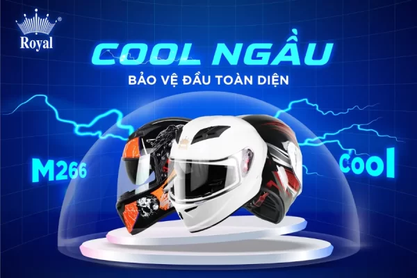 Nón bảo hiểm fullface 2 kính