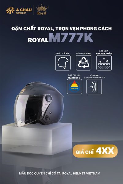 Mũ bảo hiểm M777K