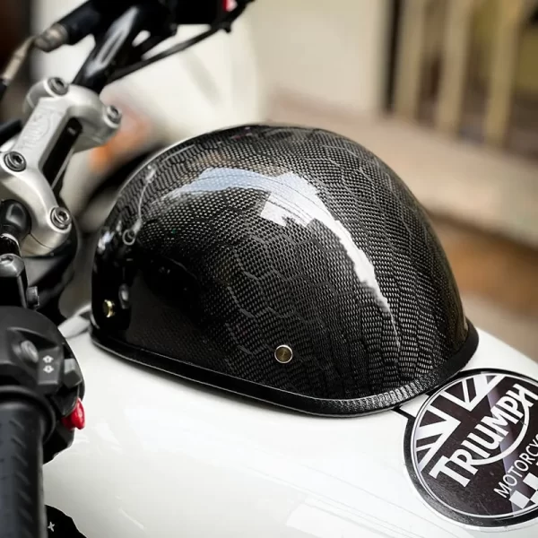 Mũ bảo hiểm carbon nửa đầu