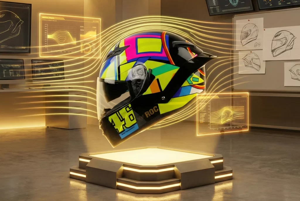 Mũ bảo hiểm dành cho xe đua