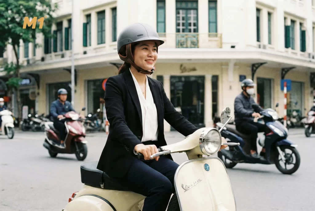 Mũ bảo hiểm siêu nhẹ cho nữ văn phòng nên chọn loại nào