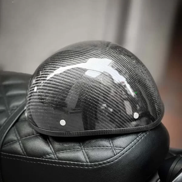 mũ bảo hiểm cabon nữa đầu