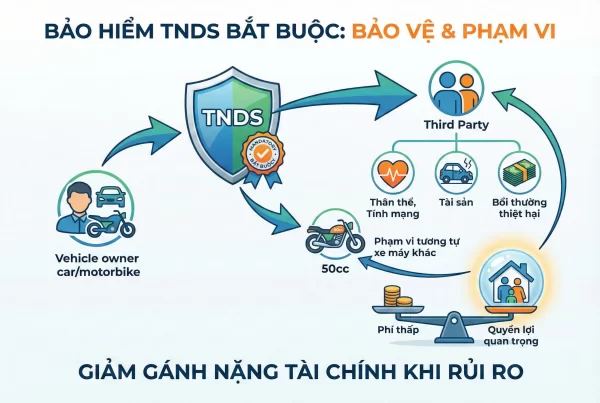 Bảo hiểm trách nhiệm dân sự bắt buộc là gì và phạm vi bồi thường