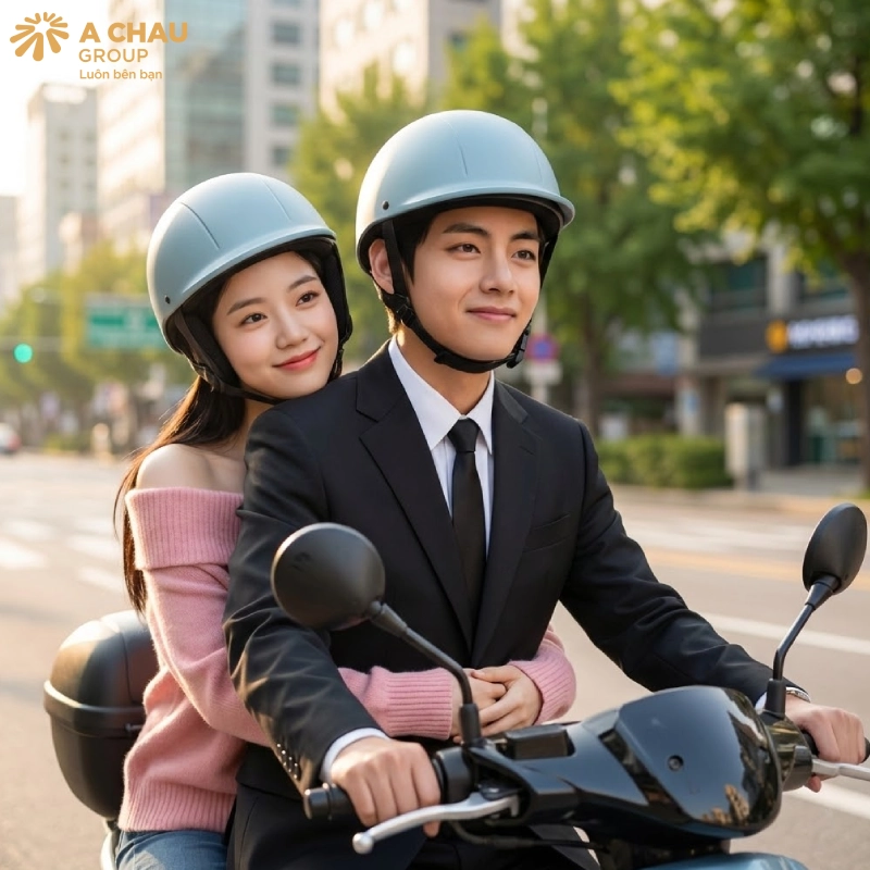 Nón bảo hiểm cặp đôi Asia A08