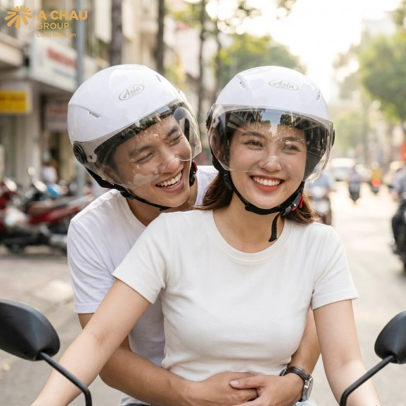 Nón bảo hiểm cặp đôi Asia MT155K