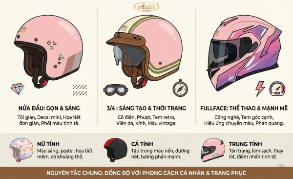 Gợi ý trang trí theo từng kiểu mũ và phong cách cá nhân