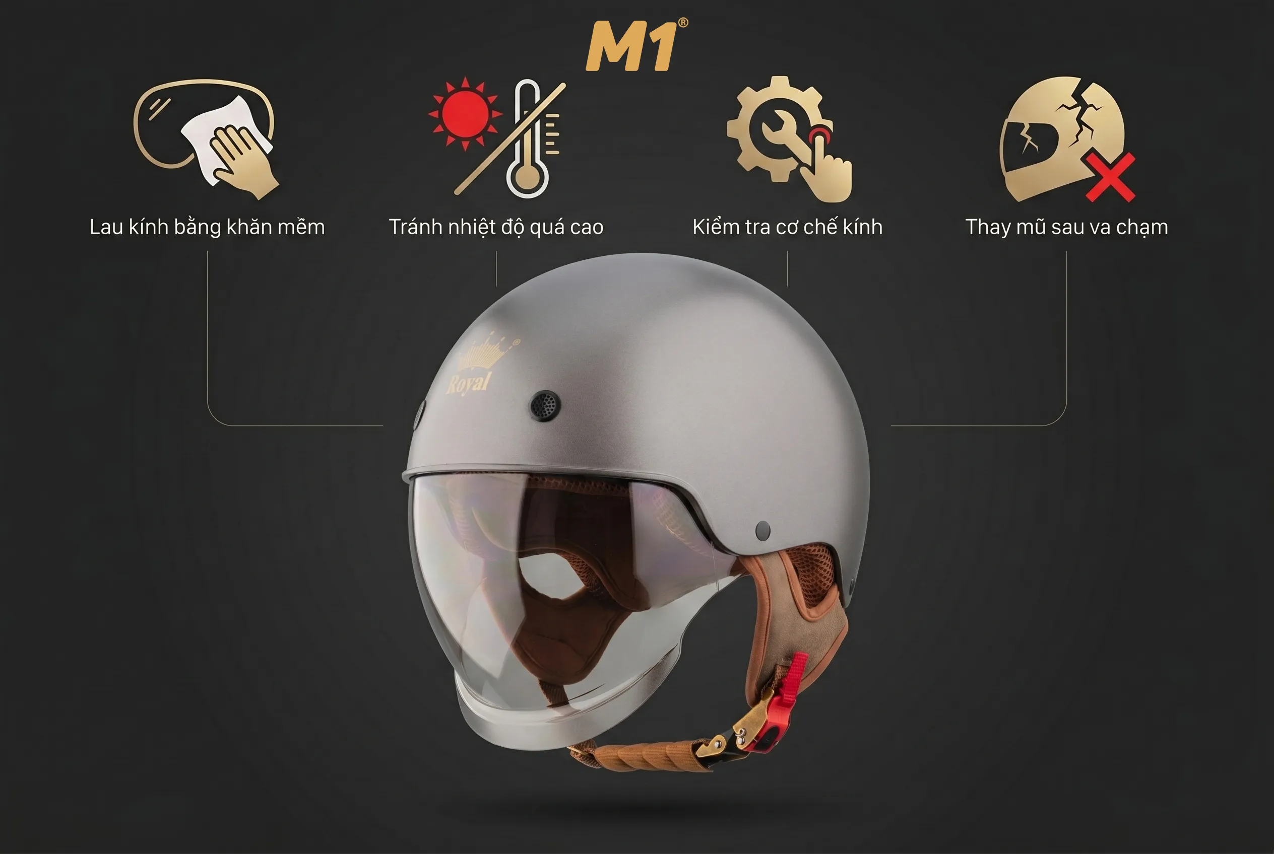 Lưu ý khi sử dụng và bảo quản mũ