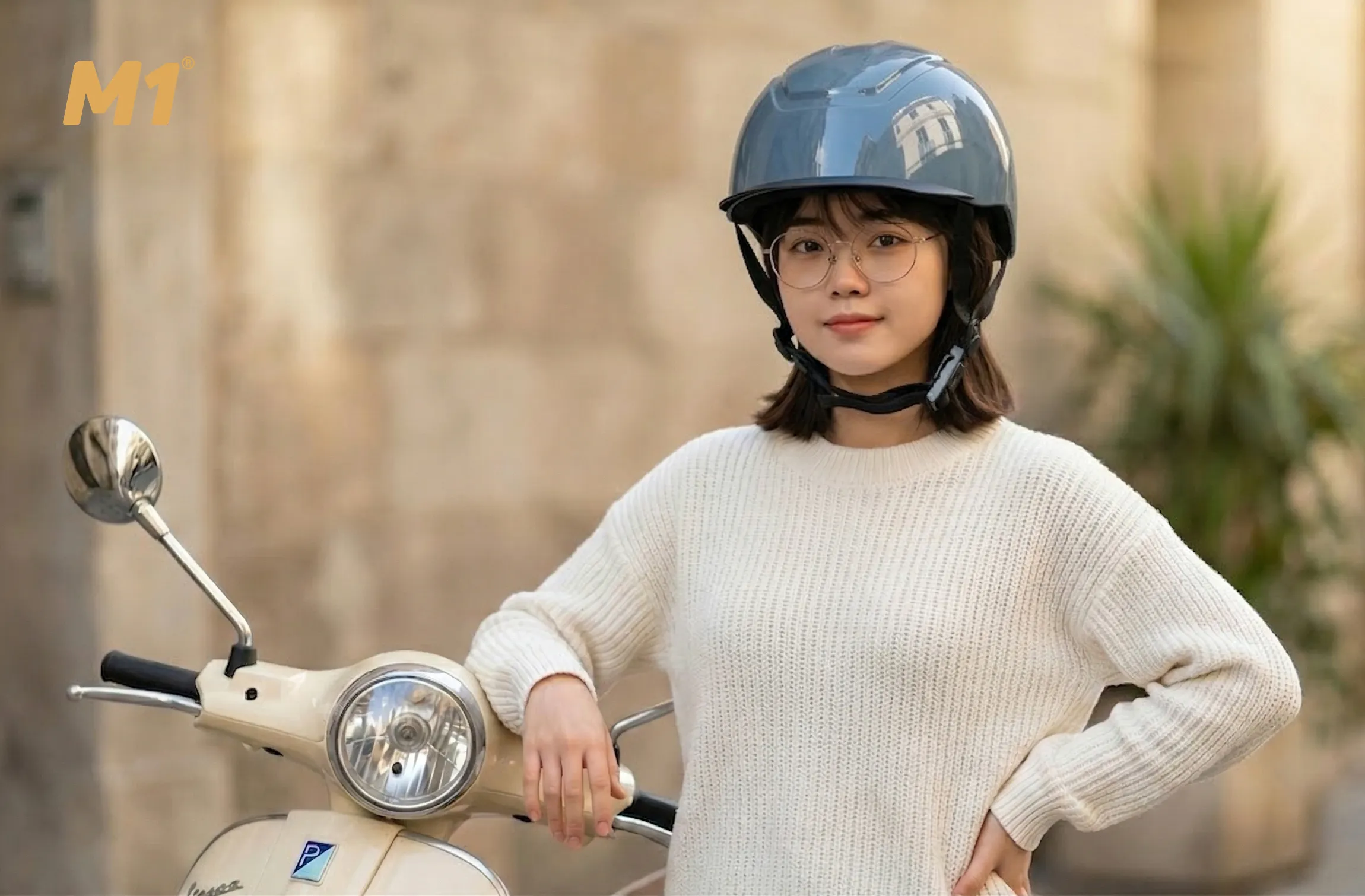 Mũ bảo hiểm 1/2 cho nữ đẹp nhẹ thời trang an toàn đáng mua hiện nay