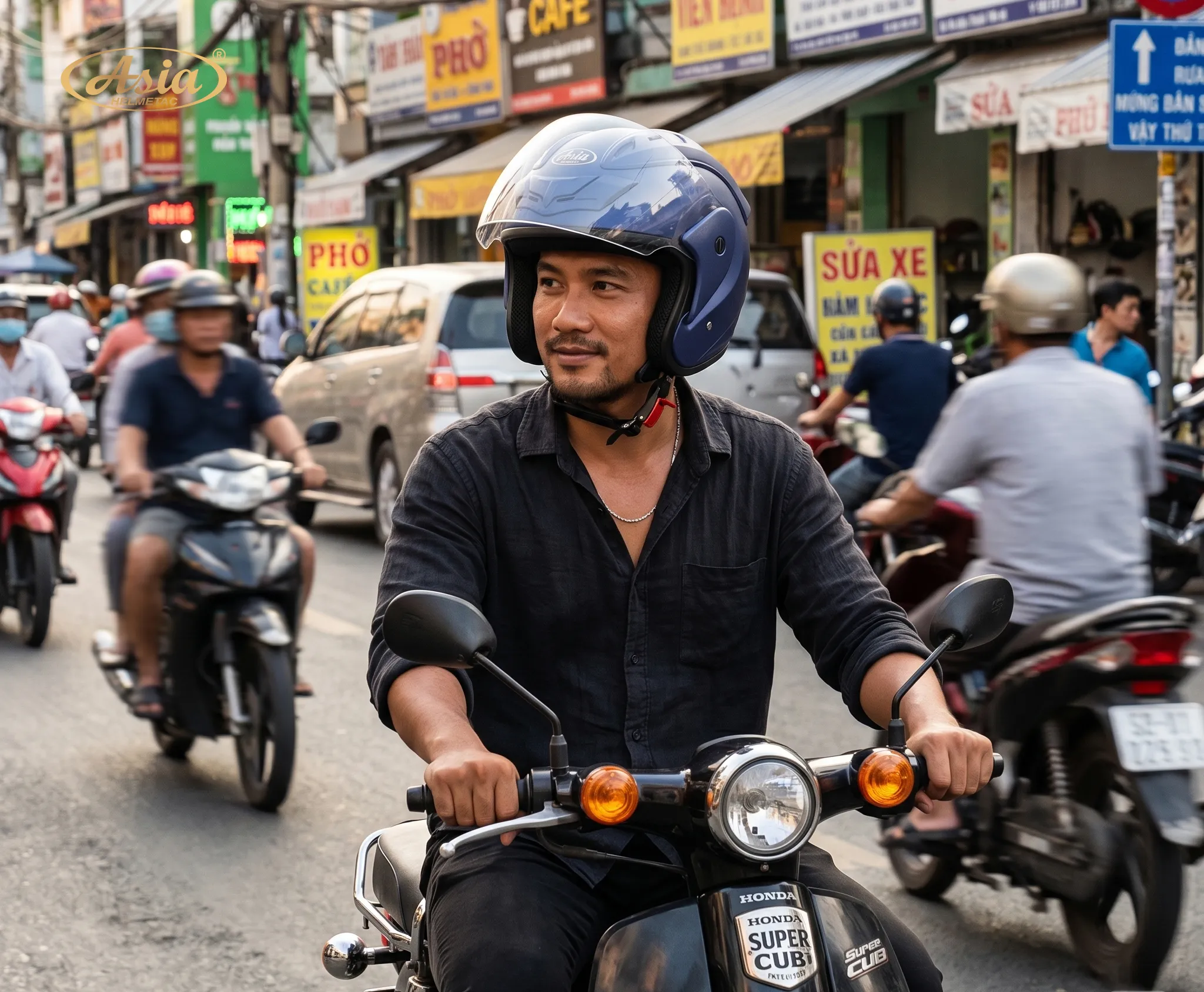 Mũ bảo hiểm ASIA MT-115