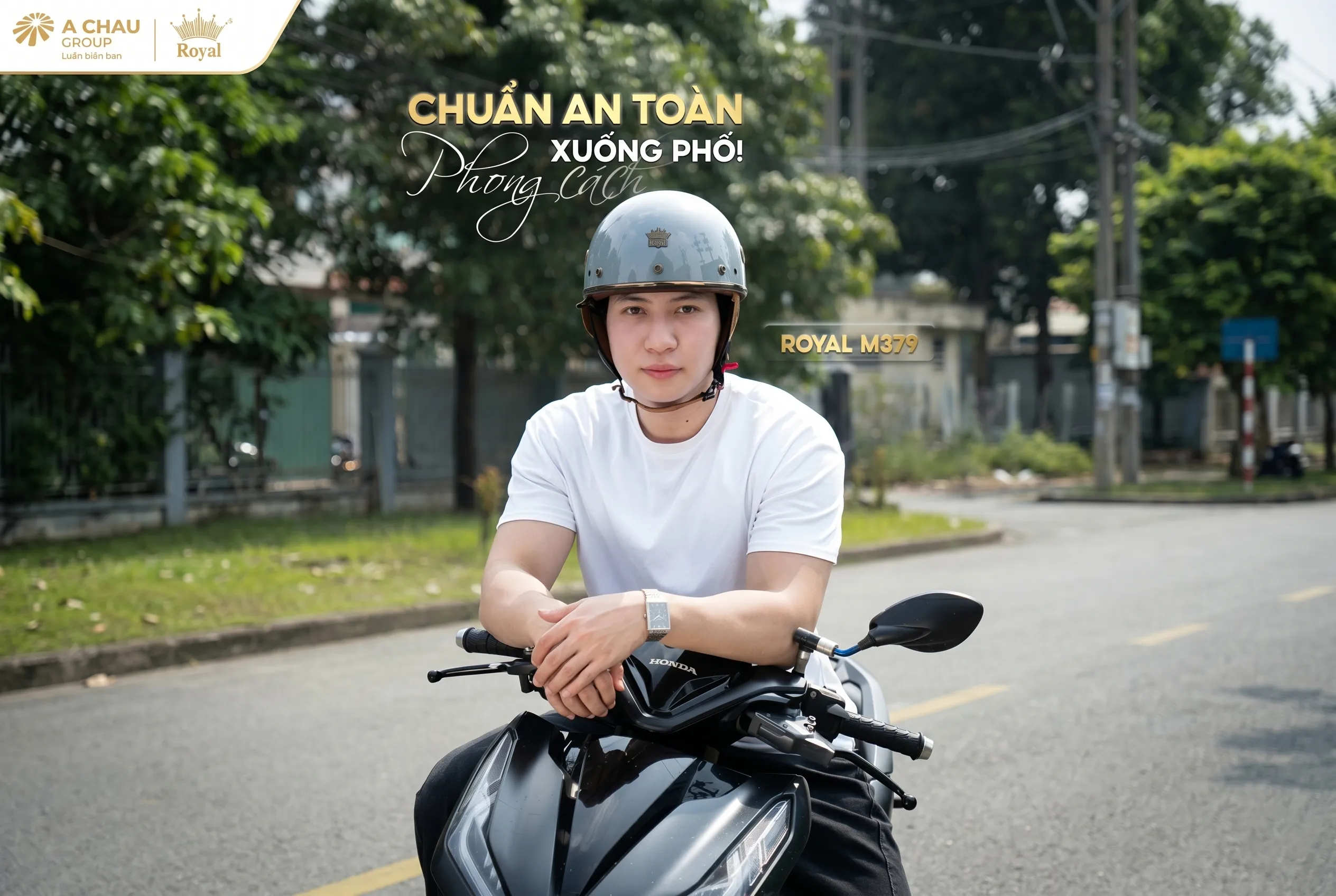 Mũ bảo hiểm phong cách
