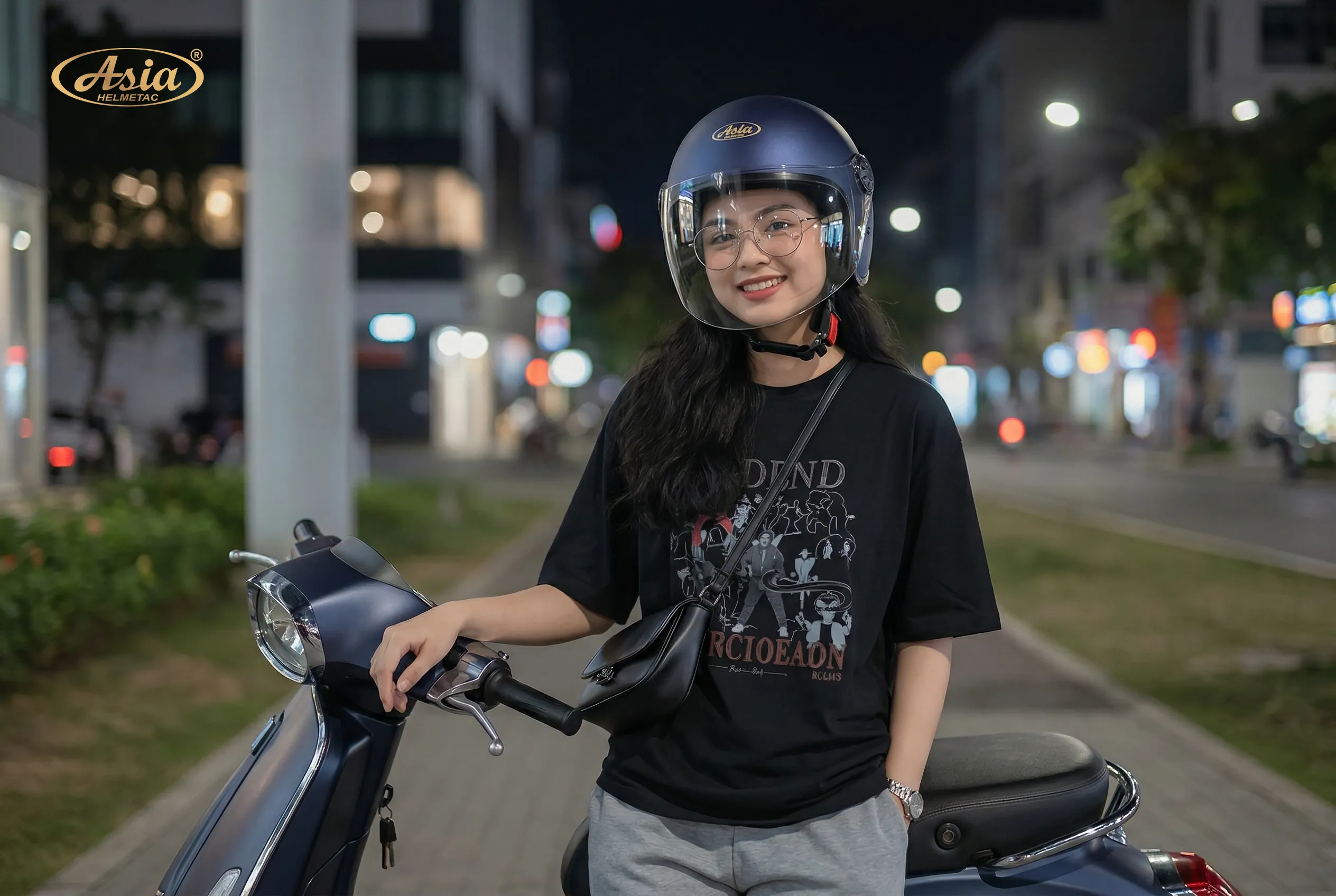 Mũ bảo hiểm Asia MT-124K