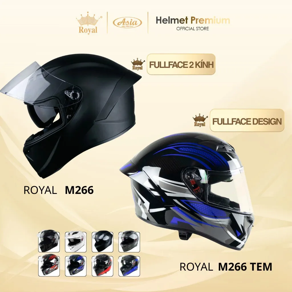 Mũ bảo hiểm Royal M266