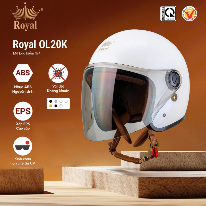 Mũ bảo hiểm Royal M20K