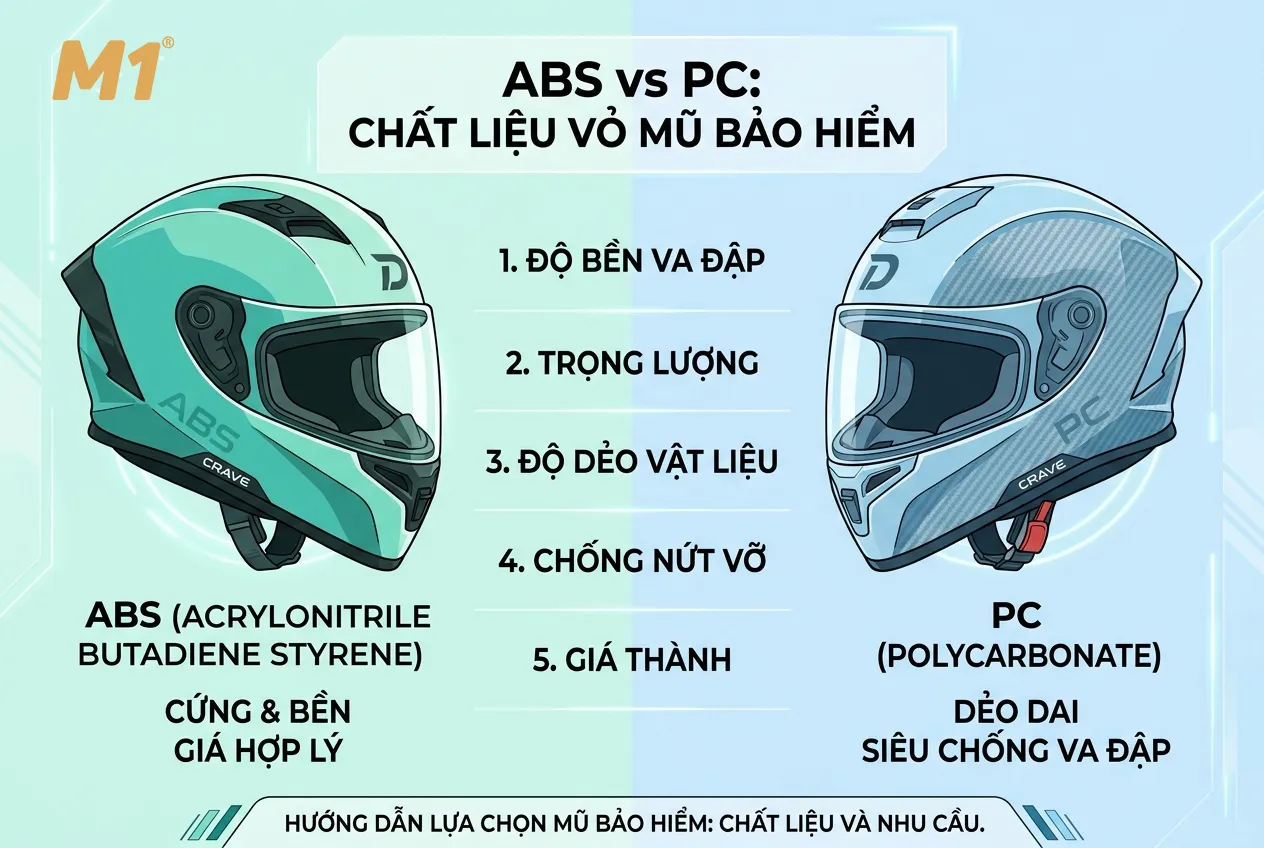 ABS vs PC là gì