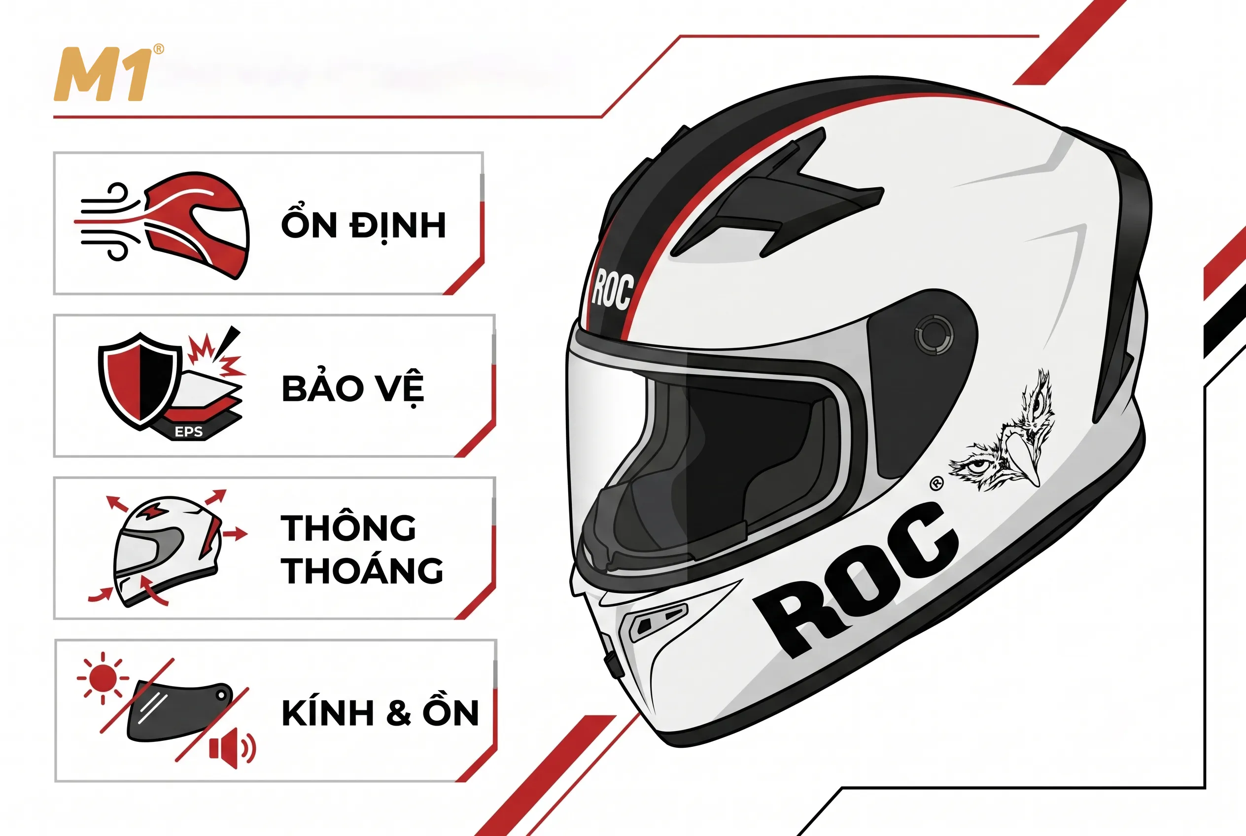 Đặc điểm nổi bật của nón bảo hiểm PKL
