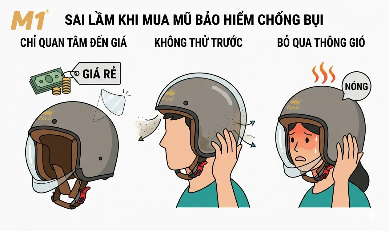 Những sai lầm khi chọn mua