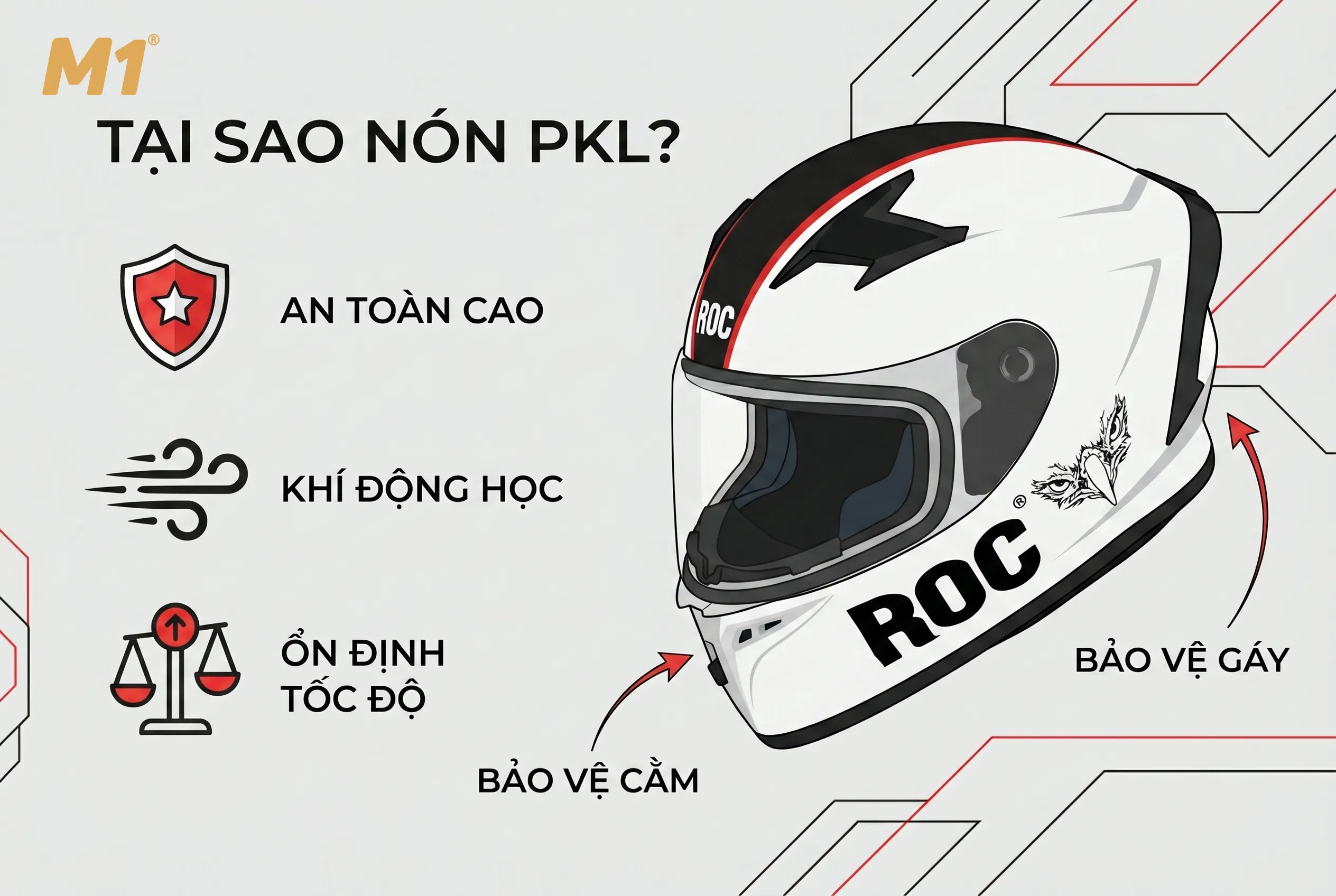 Nón bảo hiểm PKL là gì và vì sao biker nên sử dụng