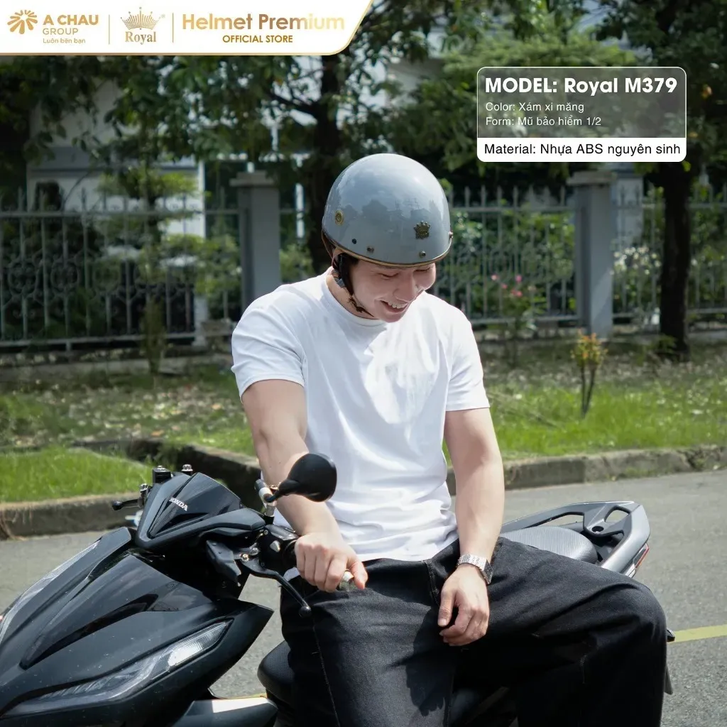 Mũ bảo hiểm Royal M379