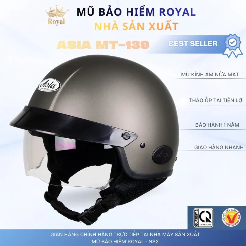 Mũ bảo hiểm Asia MT-139