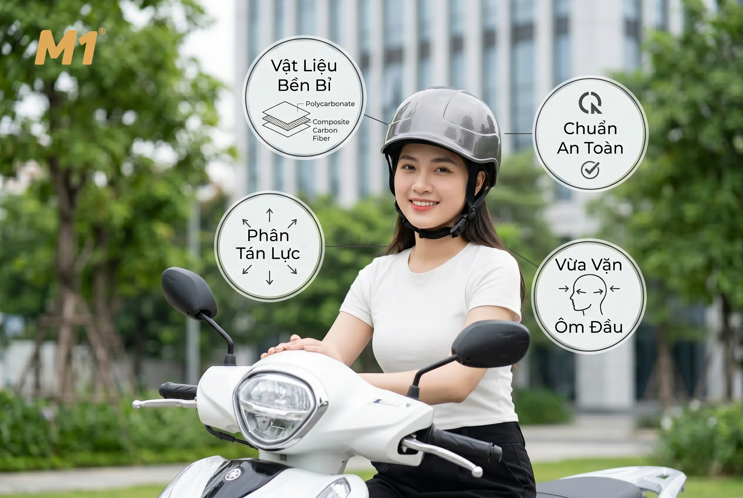 Những yếu tố quyết định khả năng bảo vệ của mũ bảo hiểm