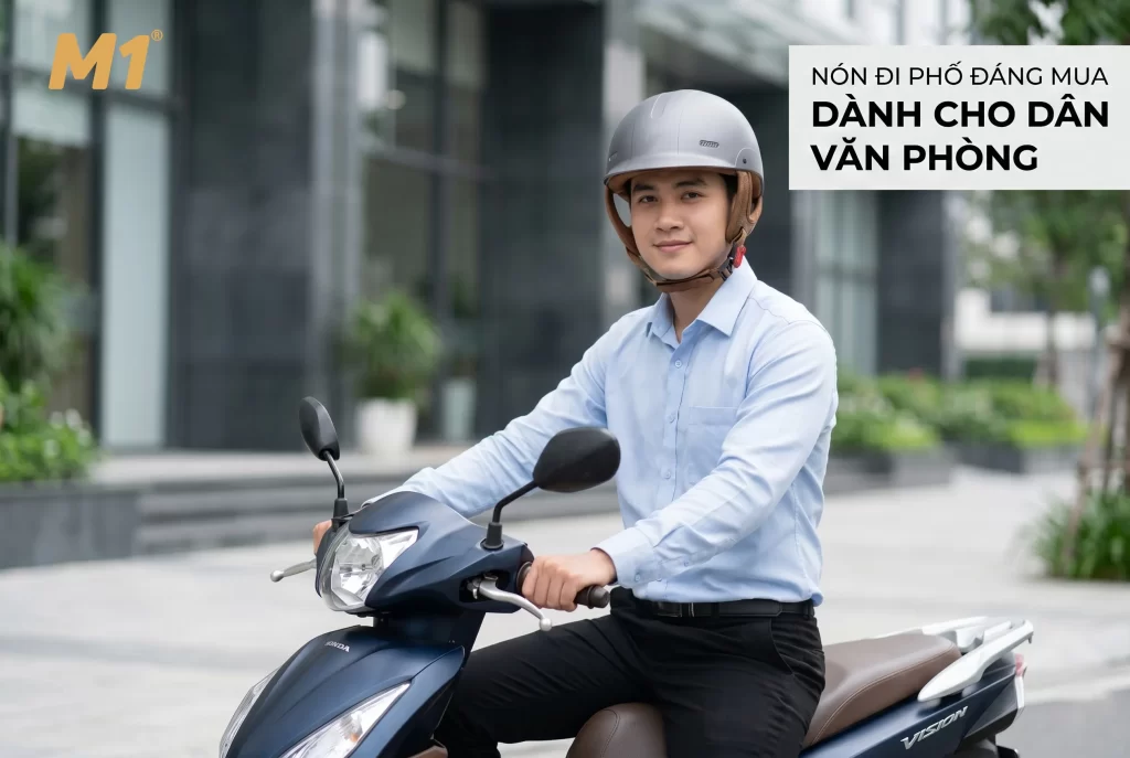 Nón bảo hiểm đi phố nào đáng mua nhất cho dân văn phòng