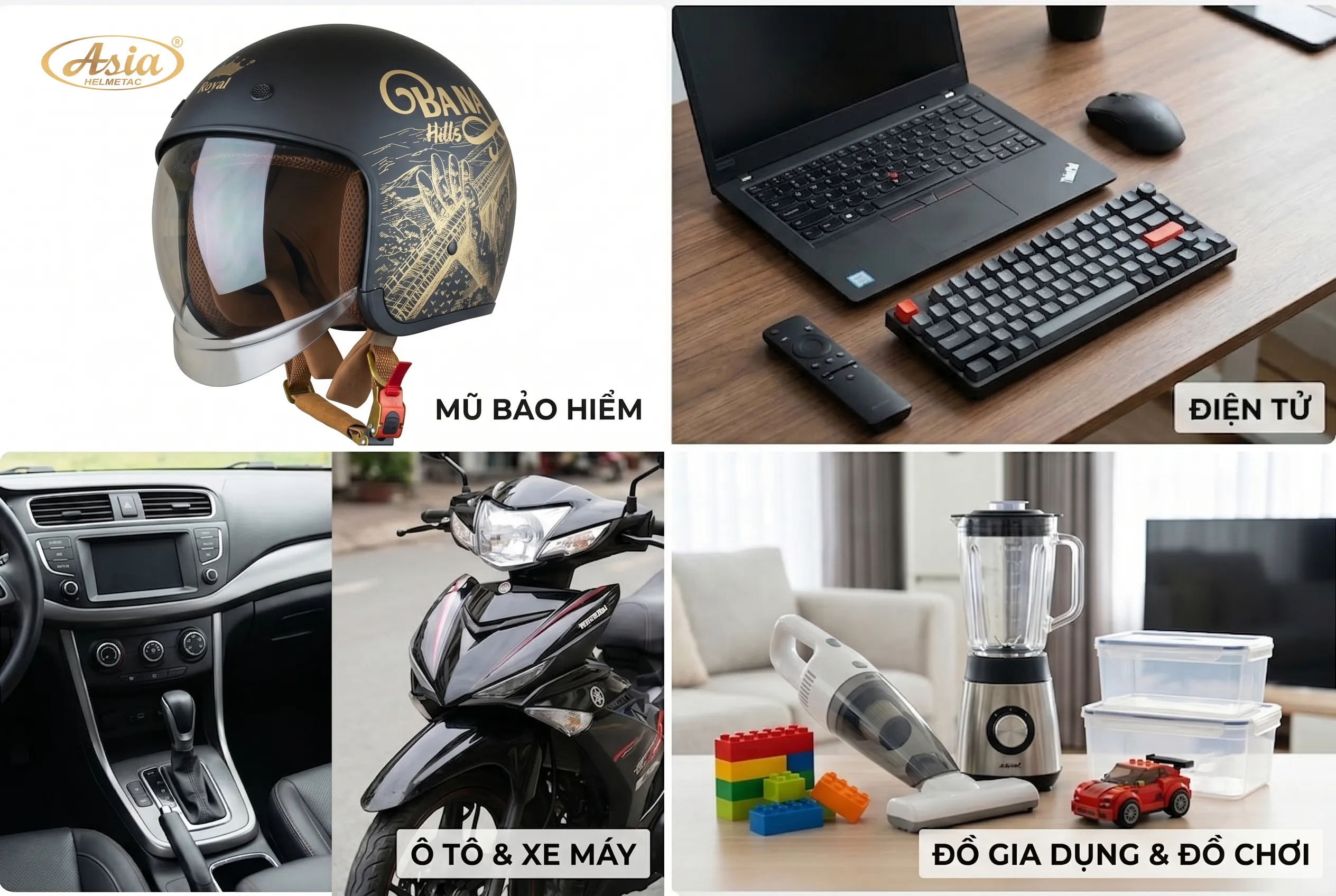 Ứng dụng của nhựa ABS trong mũ bảo hiểm và đời sống