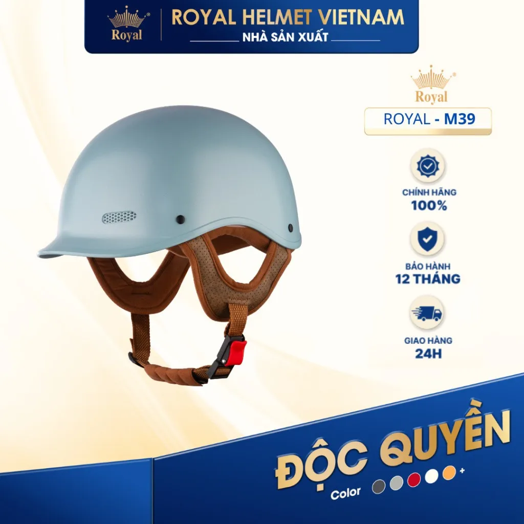 Mũ bảo hểm Royal M39