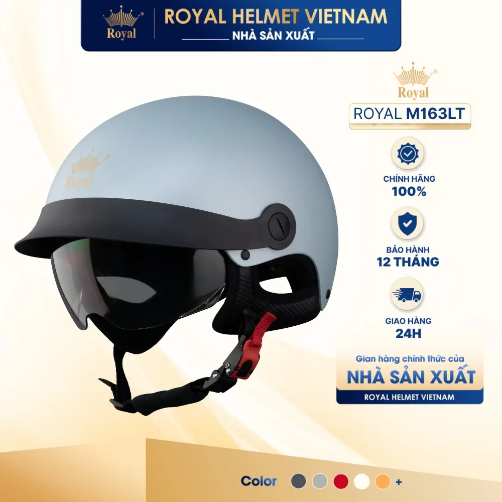 Mũ bảo hiểm Royal M163LT