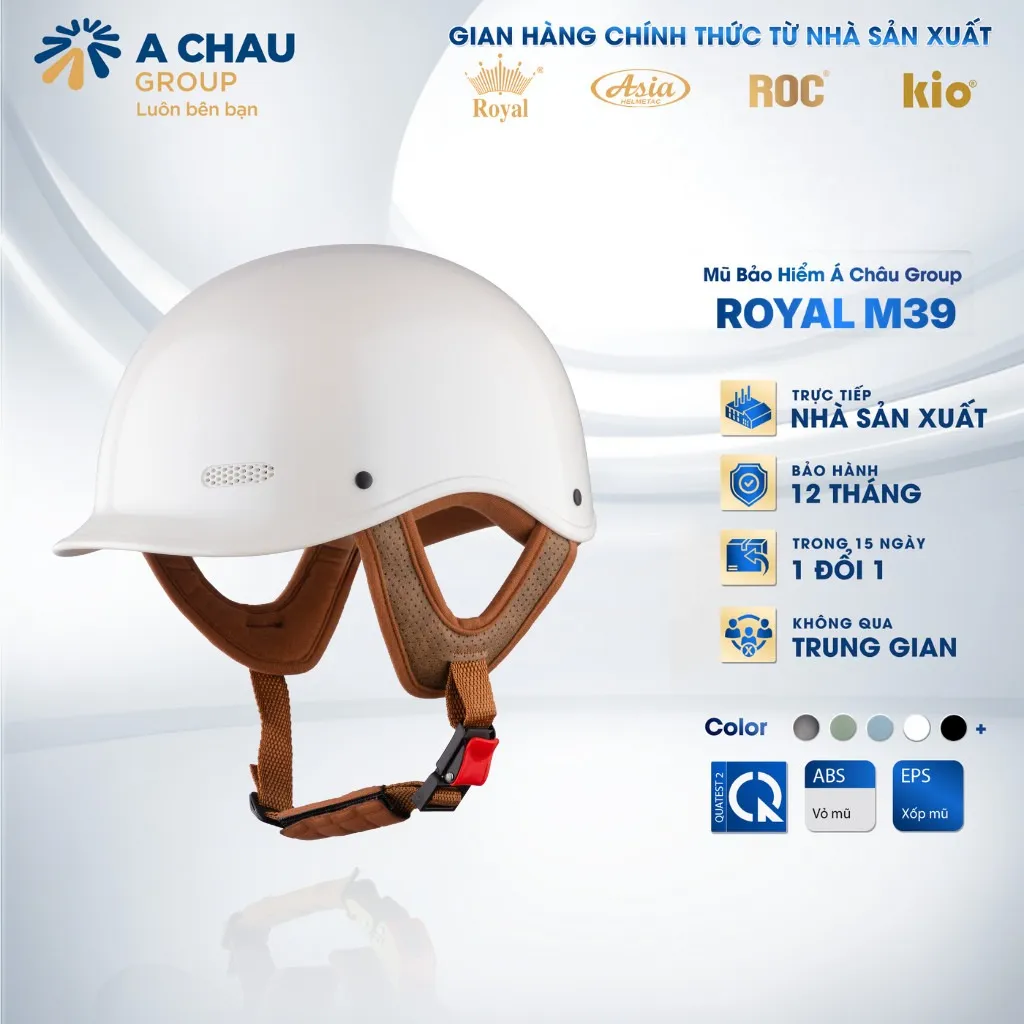 Mũ bảo hiểm Royal M39