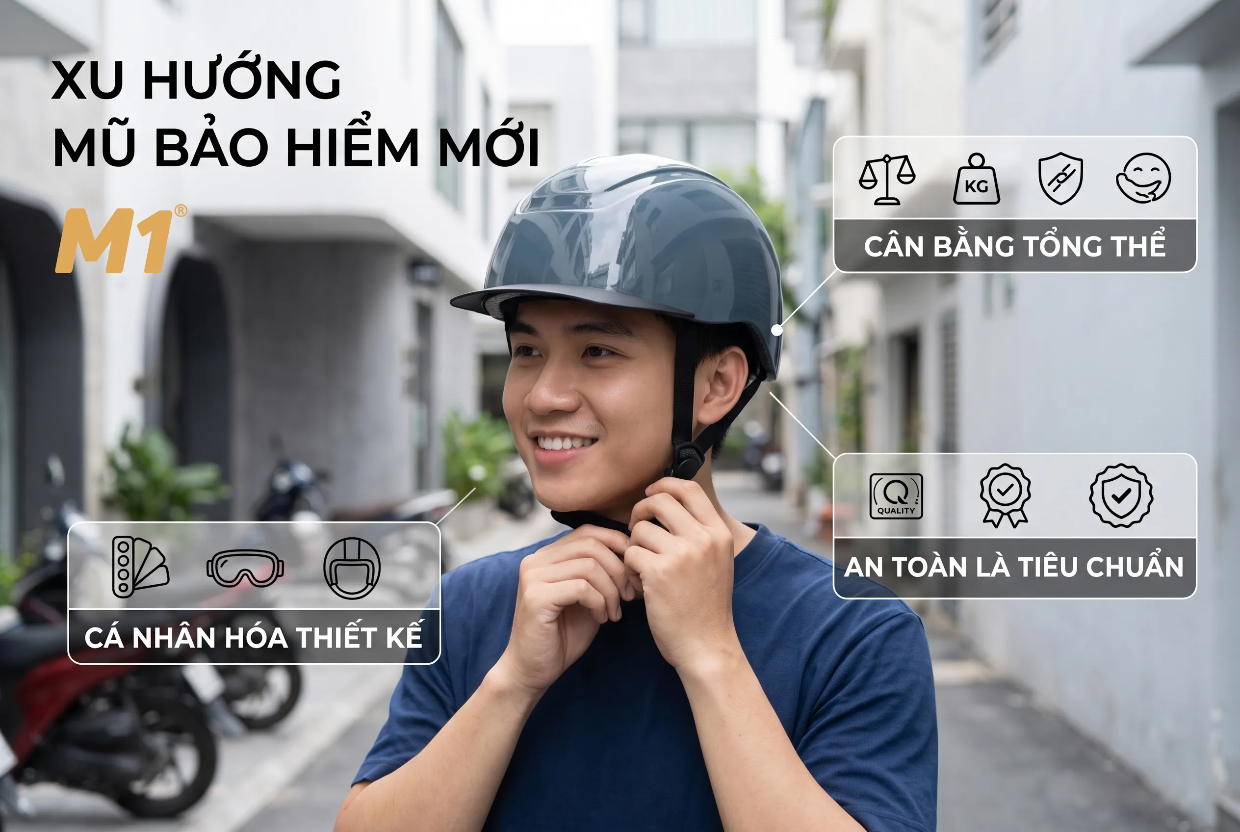 Xu hướng mũ bảo hiểm siêu nhẹ sẽ thay đổi thế nào trong thời gian tới