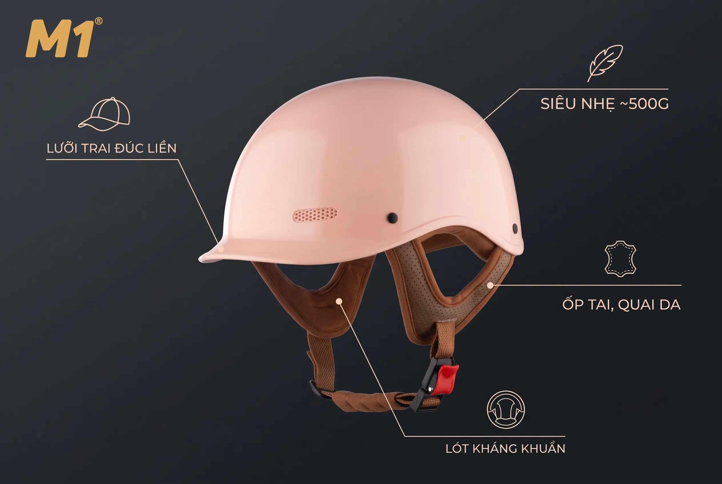 mũ bảo hiểm royal m39