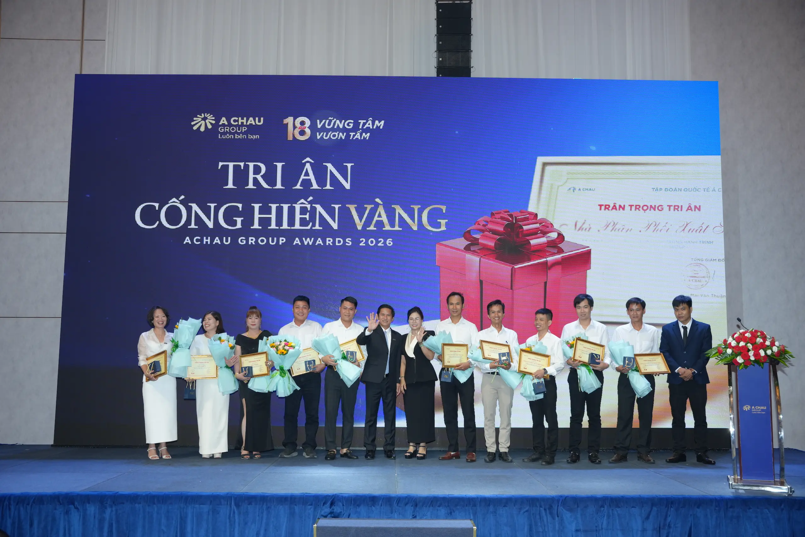 Á Châu Group vinh danh các nhà phân phối