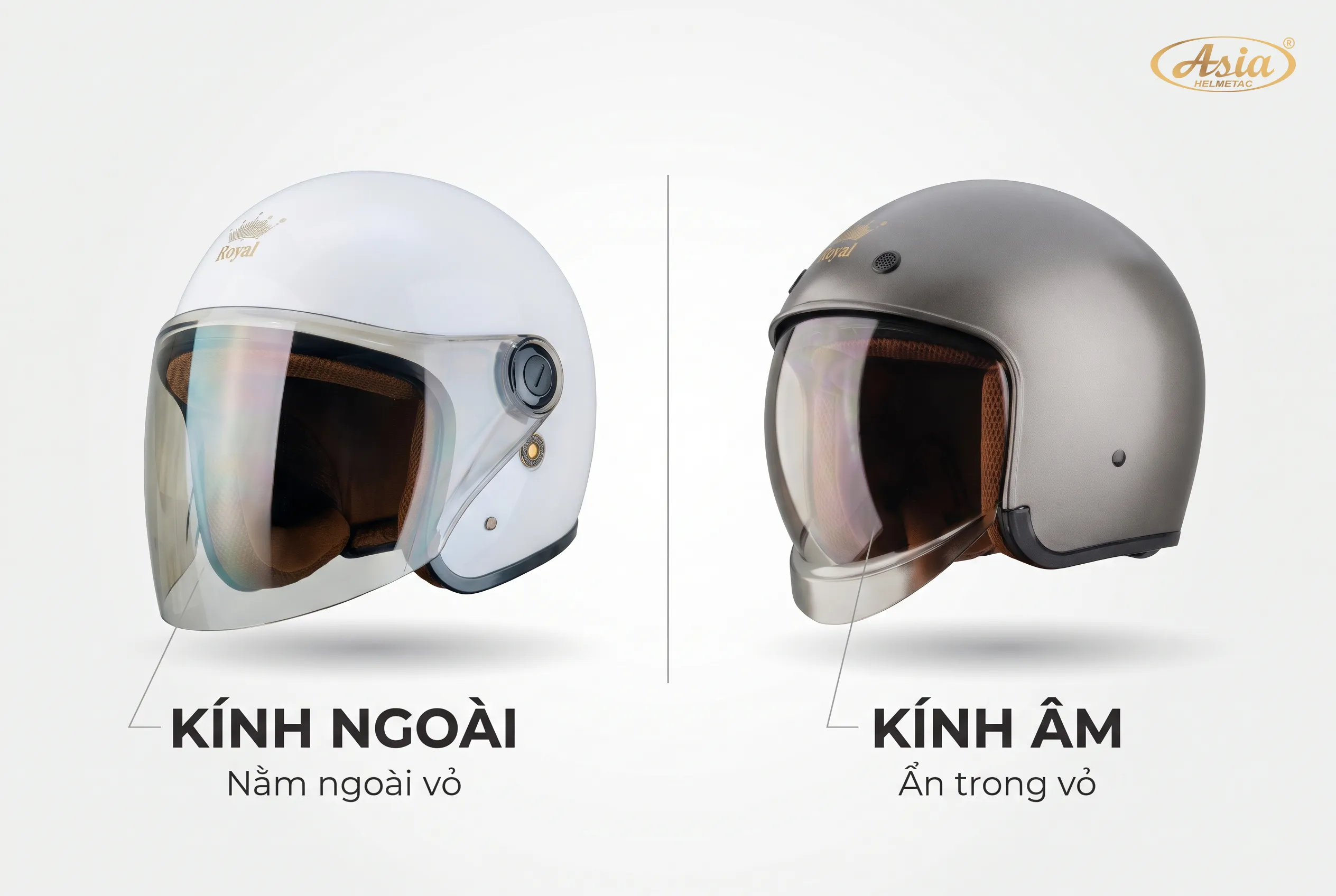 Kính ngoài và kính âm khác nhau như thế nào